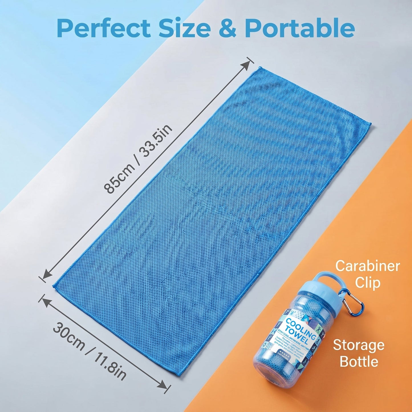 LUCKYSONG® Reusable Cooling Sweat Towel