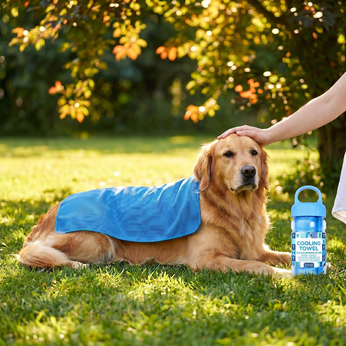 LUCKYSONG® Reusable Cooling Sweat Towel