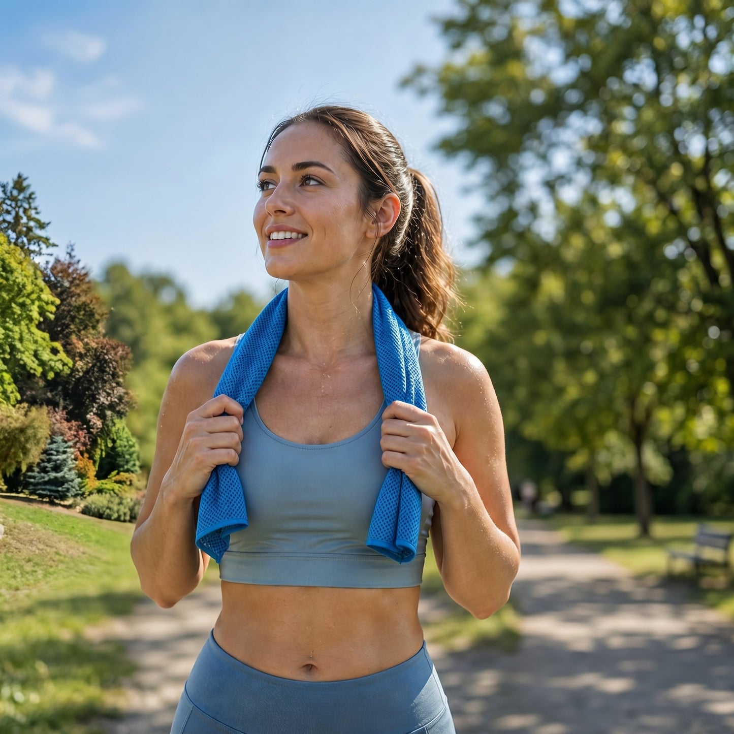 LUCKYSONG® Reusable Cooling Sweat Towel