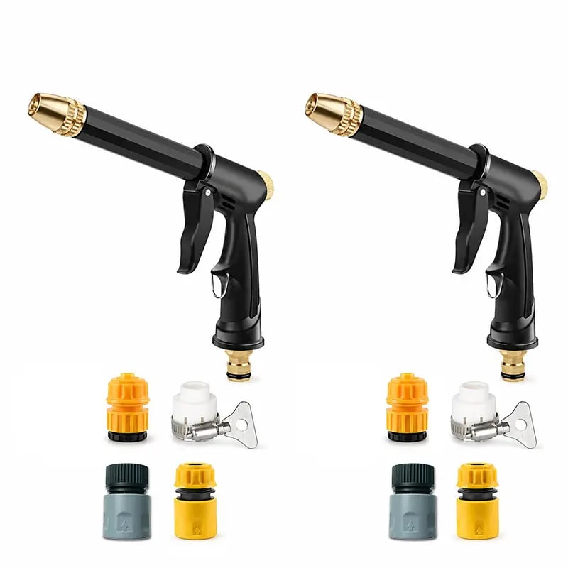 BVJ® Portable High-Pressure Garden Hose Nozzle Sprayer