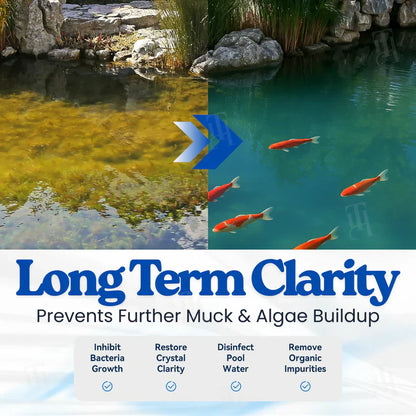 IEY® Aqua-Sentra Pro Formula– End Algae Nightmares, Restore Your Pond’s Beauty Fast!