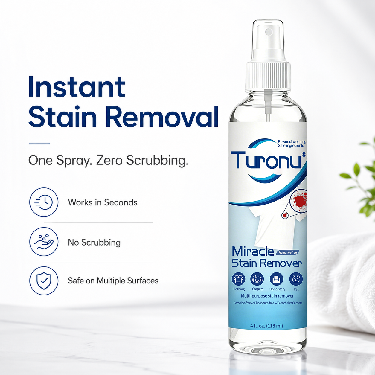 🔥Turonu® Advanced Fabric Stain Removal Formula 30% OFF