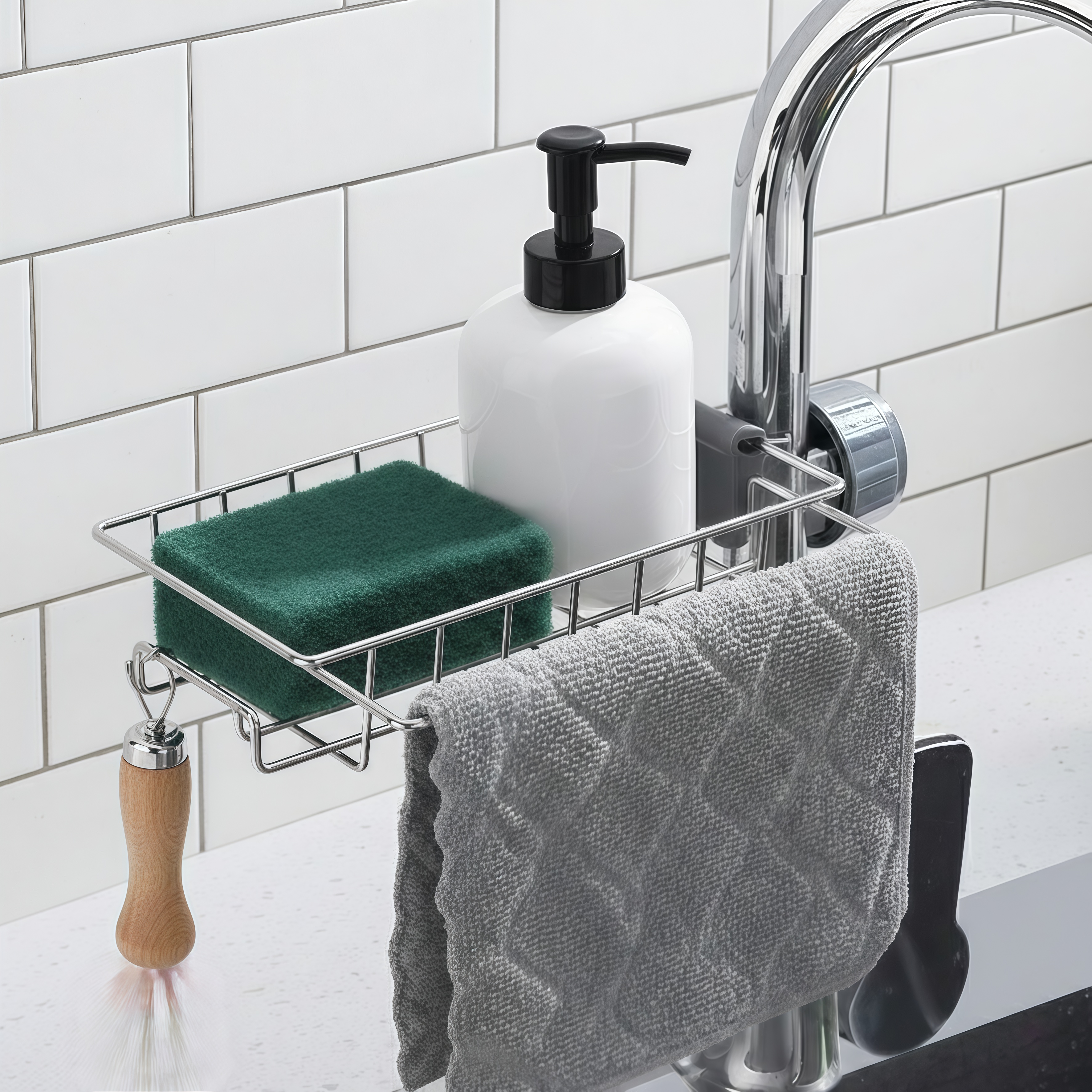 Sponge tray + side bar