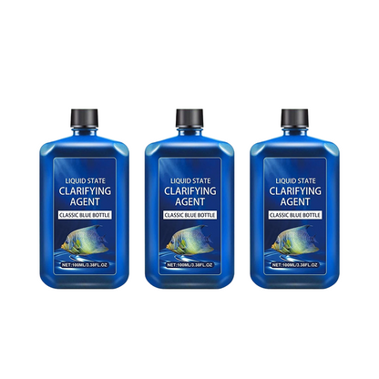 Three-pack aquarium water clarifier bundle