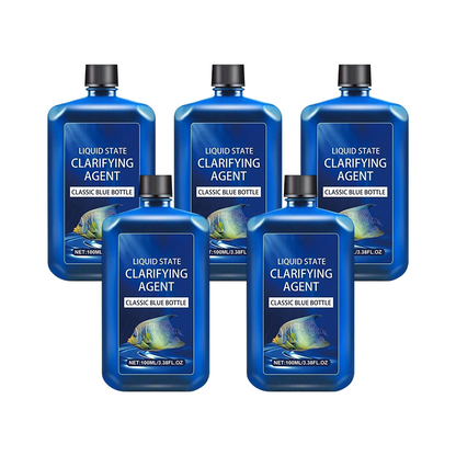Five-pack aquarium water clarifier bundle