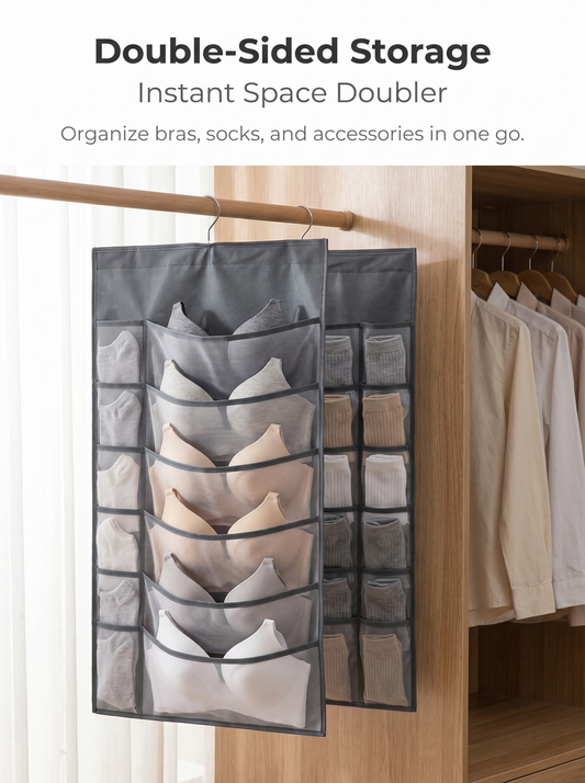 SVOZK® Double-Sided Hanging Lingerie Storage Organizer