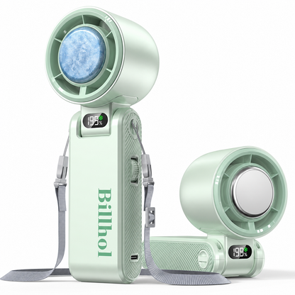 Billhol Pro portable fan in green