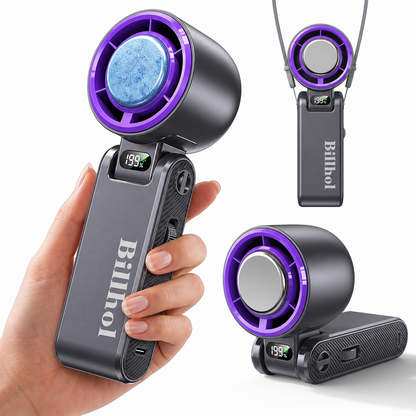 Billhol Pro handheld cooling fan