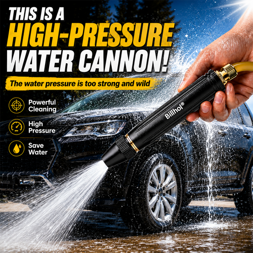 💥50% Off — Last Day丨Billhol® 🏆Home high-pressure car wash water gun , a must-have for watering plants and vegetables, and car washing.👍💦