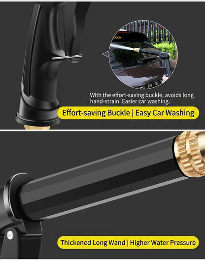 BVJ® Portable High-Pressure Garden Hose Nozzle Sprayer