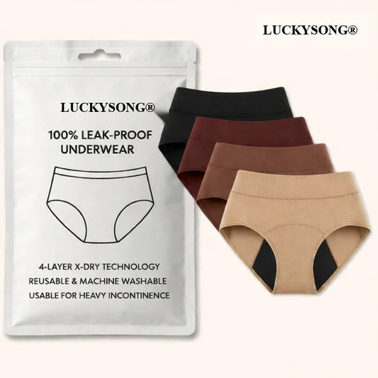 LUCKYSONG leak-proof underwear 4-pack blend main image