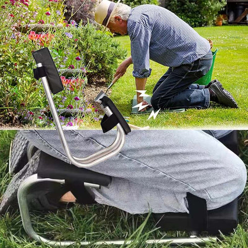 BVJ® Foldable Garden Kneeler and Seat Helper Tool