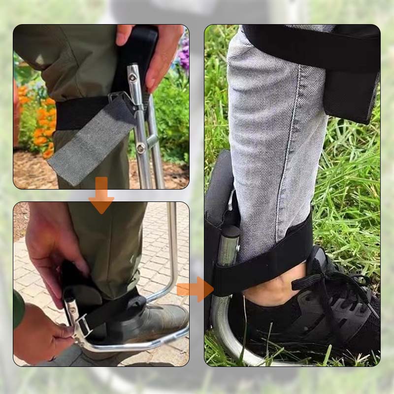 BVJ® Foldable Garden Kneeler and Seat Helper Tool