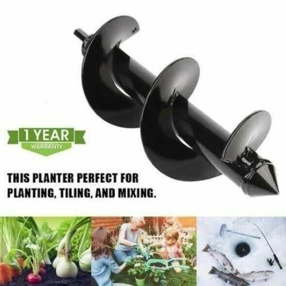 REBYIPO® Garden Auger Drill Bit Tool for Planting