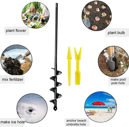 REBYIPO® Garden Auger Drill Bit Tool for Planting