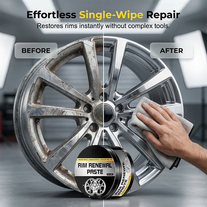Wheel restoration before and after