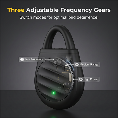 Three adjustable ultrasonic frequency modes