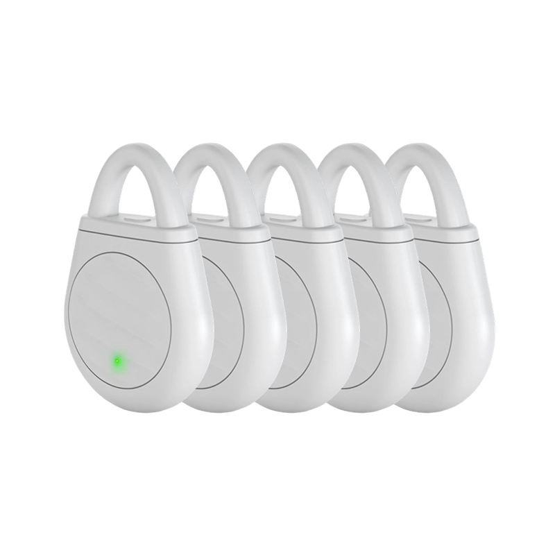 White ultrasonic bird repeller five pack