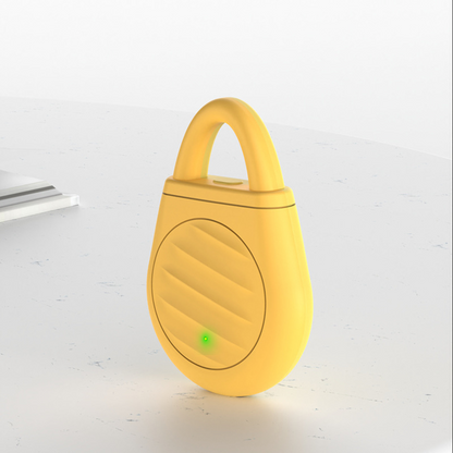 Yellow ultrasonic bird repeller single unit